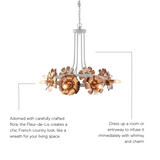 Fleur-de-Lis, Chandelier