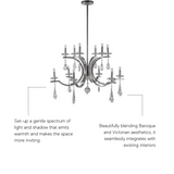 Garden of Five Senses Crystal Chandelier