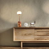 The Milky white Collection, Fortress Table Lamp | homelove.in