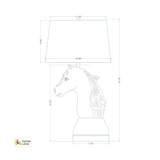 The Knight Table lamp cadd | homelove.in