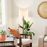 Old Delhi Court Wooden Floor Lamp | homelove.in