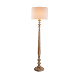 Old Delhi Court Wooden Floor Lamp - ON | homelove.in