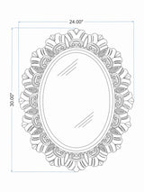 Princess Wall Mirror cadd | homelove.in