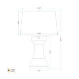 The Rook Table Lamp cadd | homelove.in