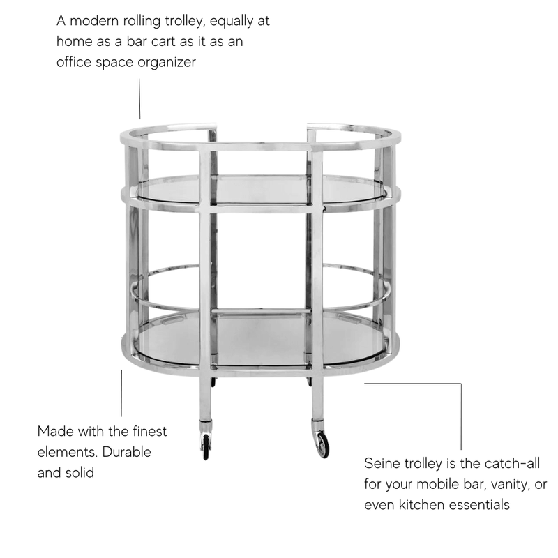 Seine Serving Trolley