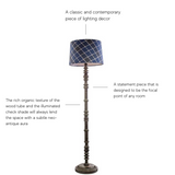Turkish Delight Floor Lamp in Wood
