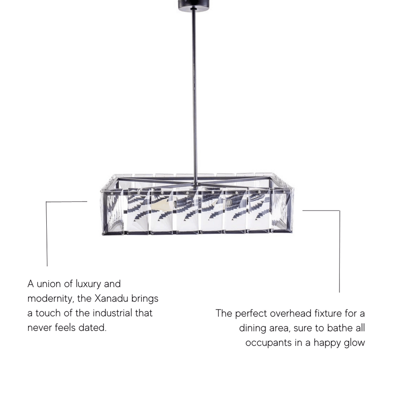 Xanadu Crystal Lantern, Chandelier
