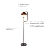 Portuguese Iron Floor Lamp