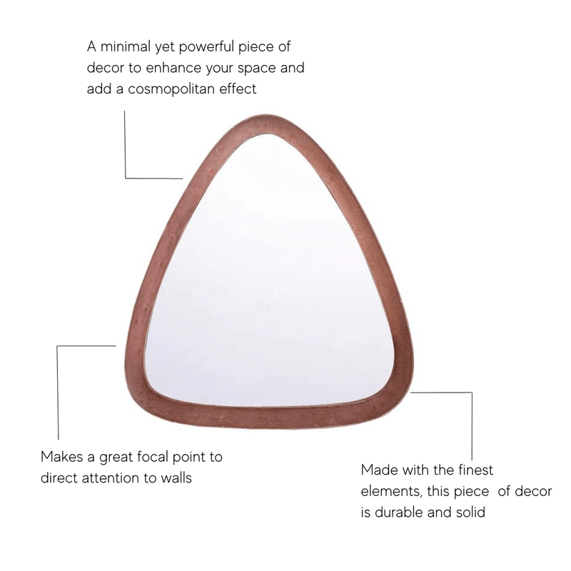 Pebblestone Wall Mirror