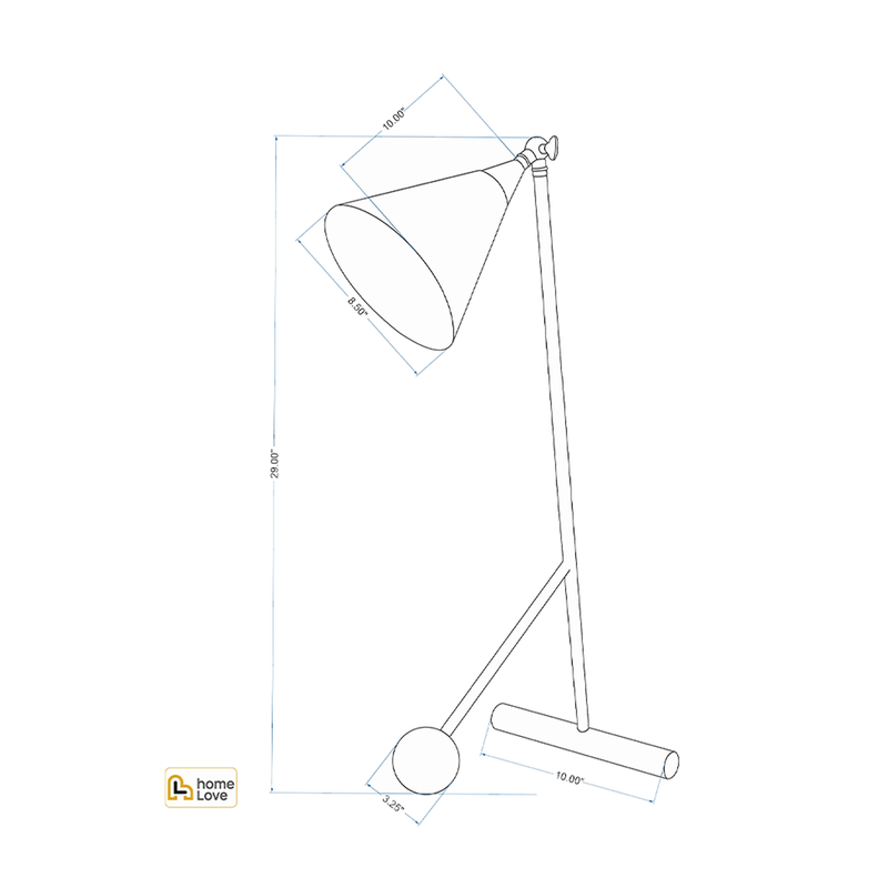 Serve and Volley, Table Lamp - CADD | homelove.in