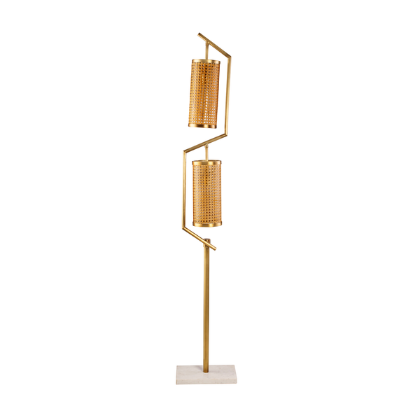 Cane Delight Floor Lamp | homelove.in