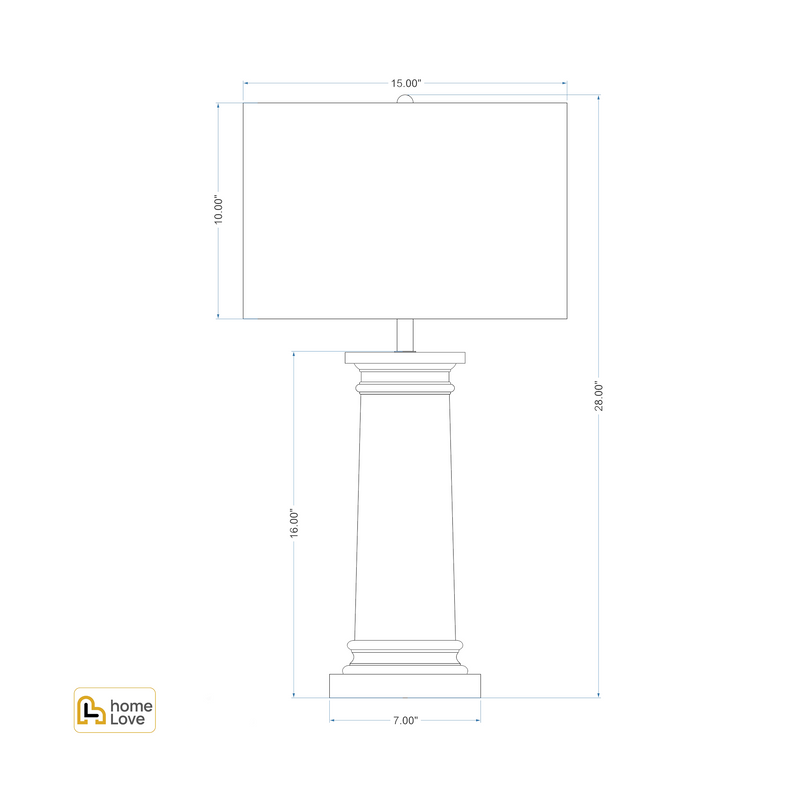 Magna Carta Table Lamp cadd | homelove.in