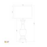 Old Fashioned Table Lamp - CADD | homelove.in