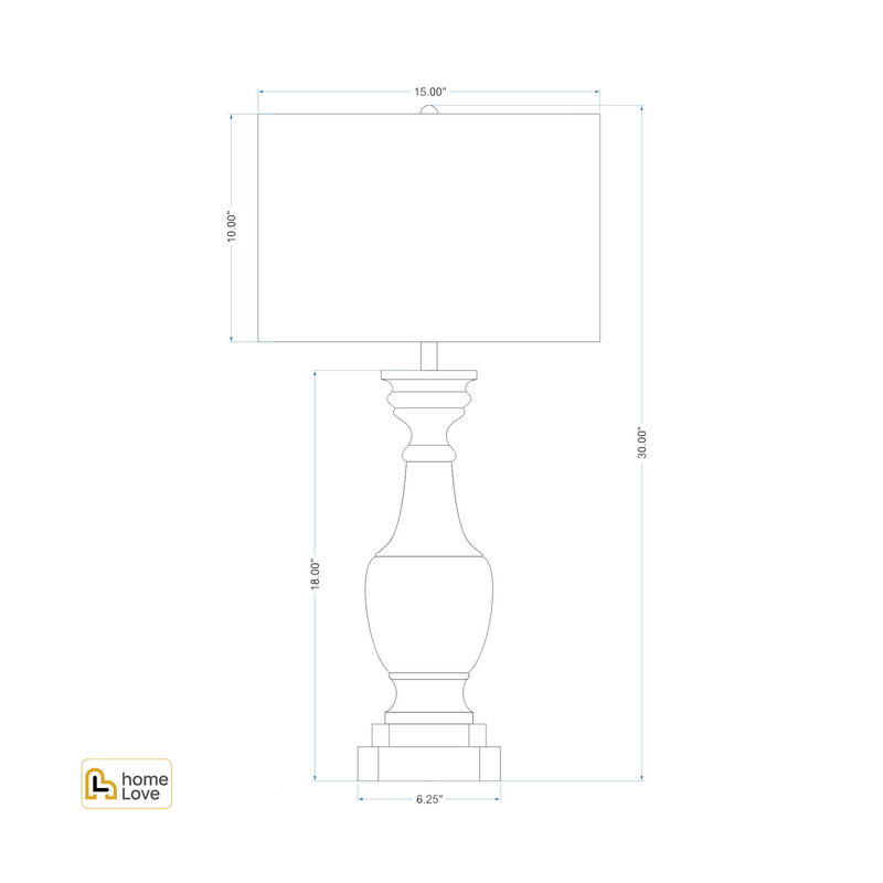 Old Fashioned Table Lamp - CADD | homelove.in