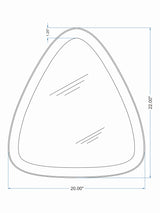 Pebblestone Wall Mirror cadd | homelove.in