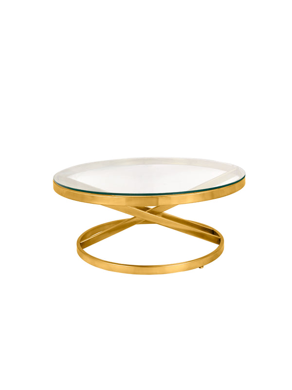 Romulus Gold Coffee Table | homelove.in