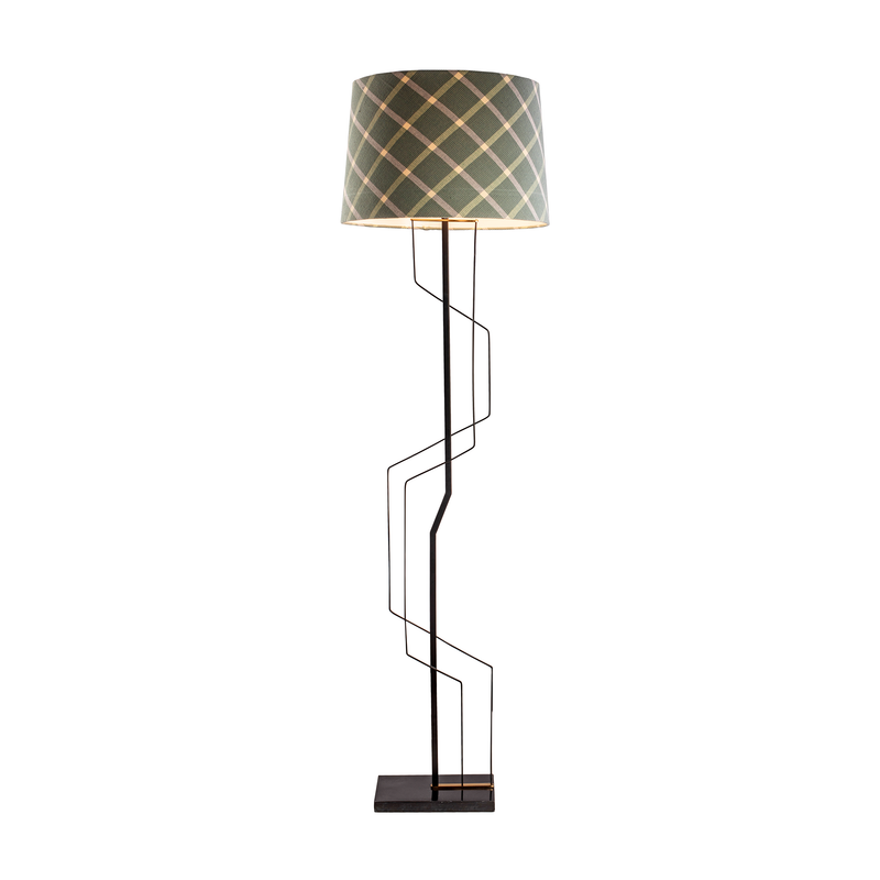 The Jigsaw Iron Floor Lamp | homelove.in