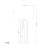The Log book Table Lamp cadd | homelove.in