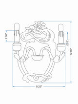 Trevi Wall Lamp cadd | homelove.in