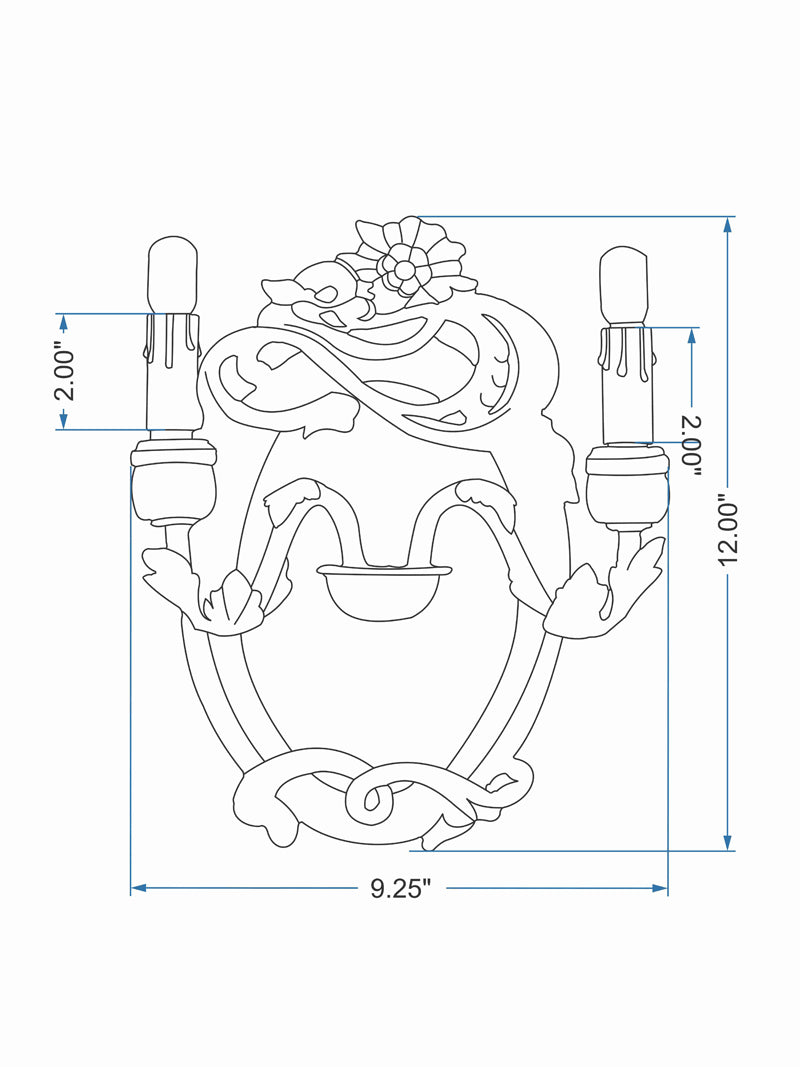 Trevi Wall Lamp cadd | homelove.in